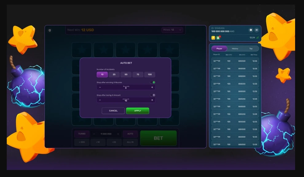 Turbo mines autobet.